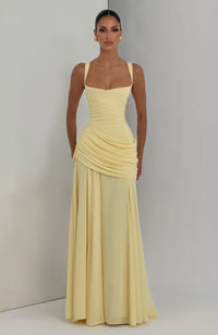 Priya Maxi Dress – Lemon