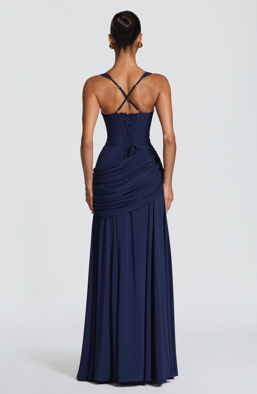 Priya Maxi Dress – Navy