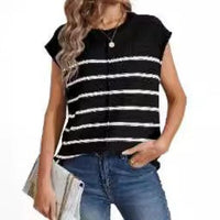 Susanna Casual Knit Top in Apricot