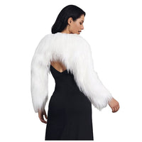 Susanna Elegant Bolero in White