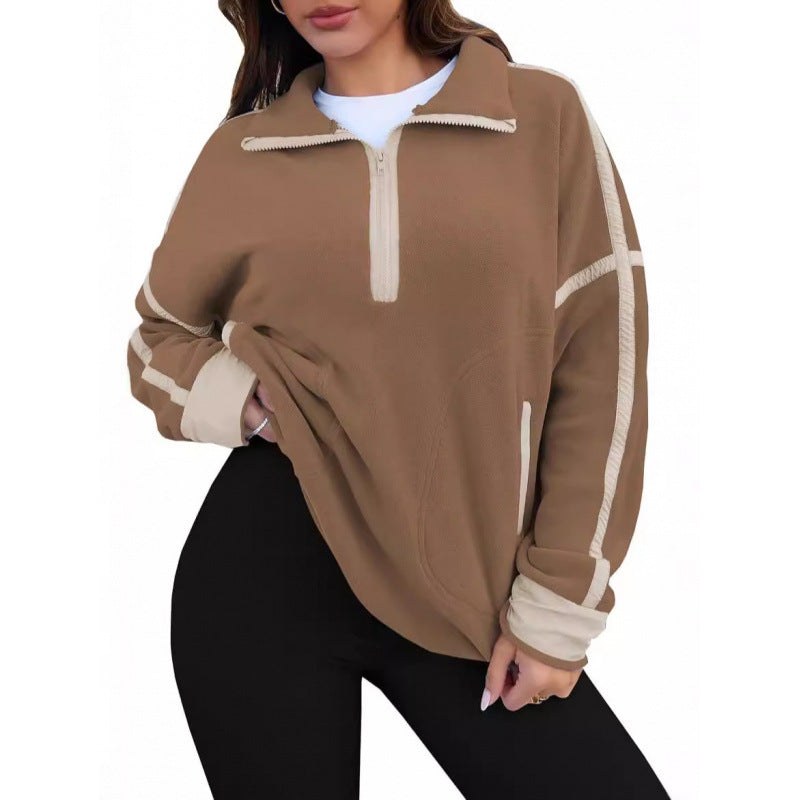 Susanna Sweater with Zip Front