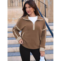 Susanna Sweater with Zip Front