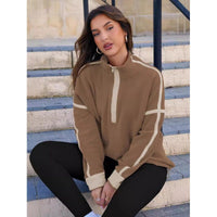 Susanna Sweater with Zip Front