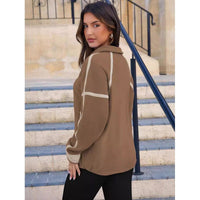 Susanna Sweater with Zip Front