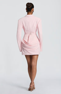 Roxana Mini Dress – Blush