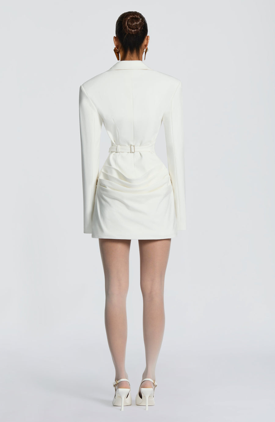Roxana Mini Dress – Ivory