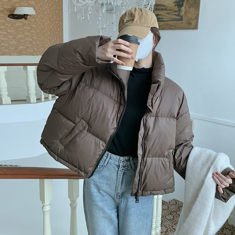 Svea Jacket with Pockets in Coffee
