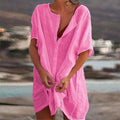 Svea Linen Knit Dress