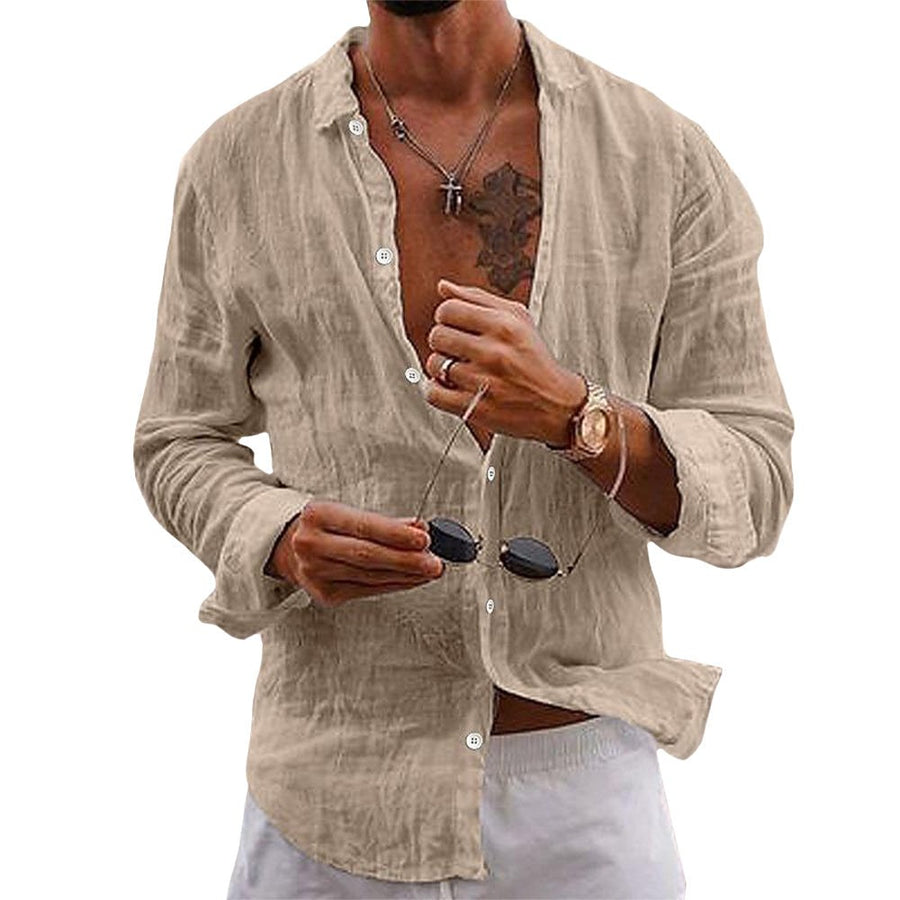 Sven Casual Shirt in Beige