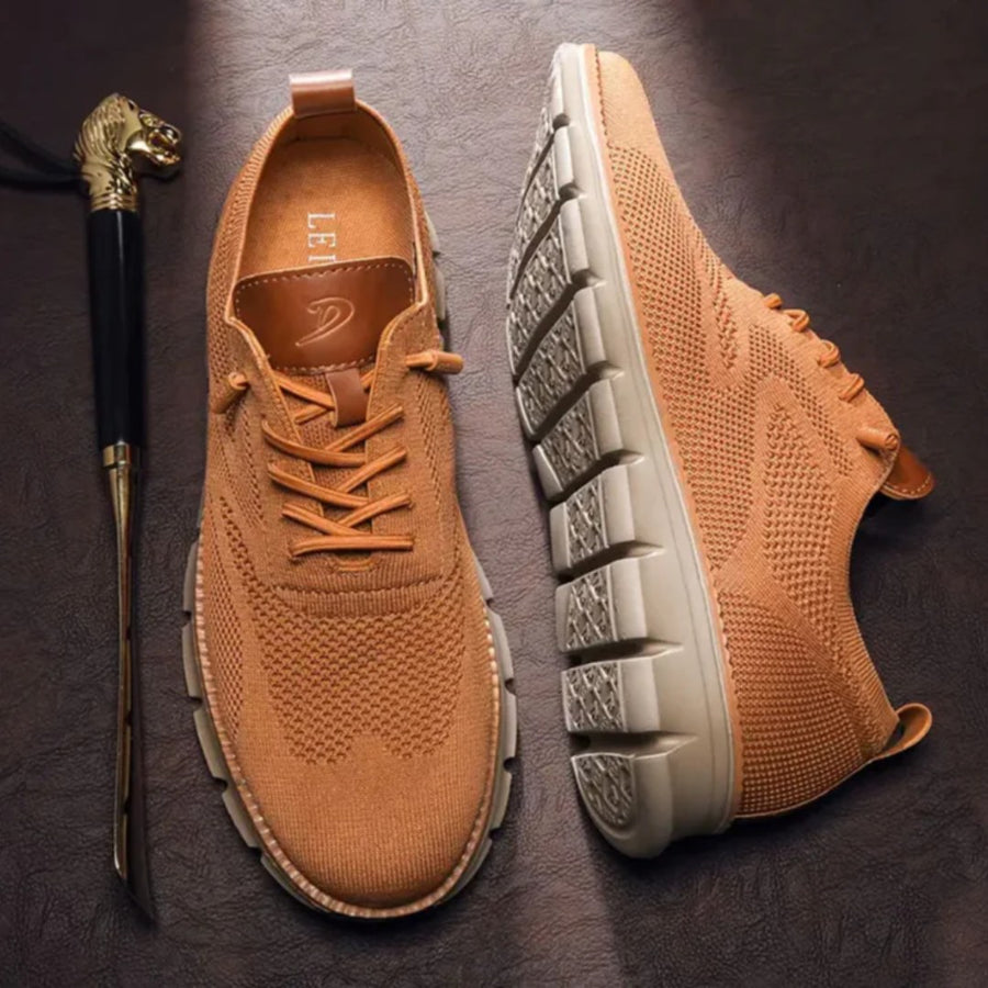 Sven Comfortable Sneakers in Caramel