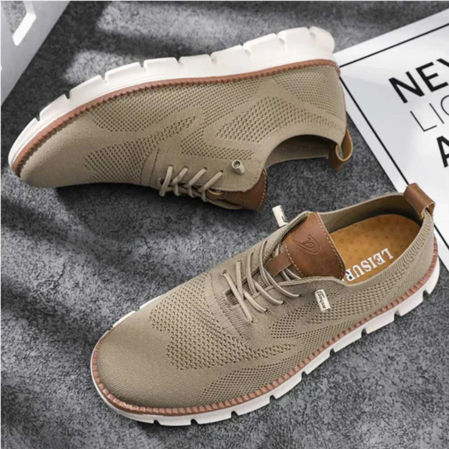 Sven Comfortable Sneakers in Khaki