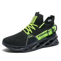 Sven Lightweight Sneakers in Black Green