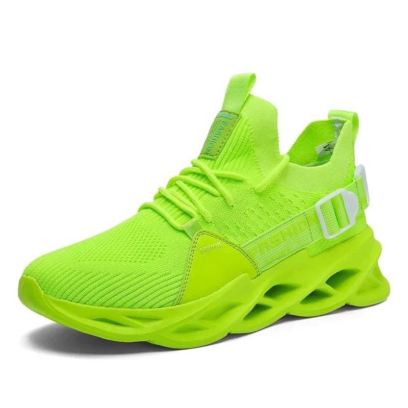 Sven Lightweight Sneakers in Neon Green