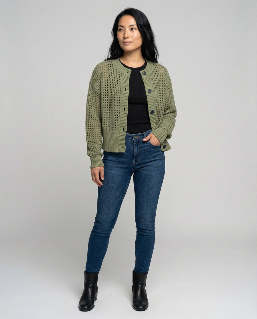 Sybil Airy Knit Cardigan