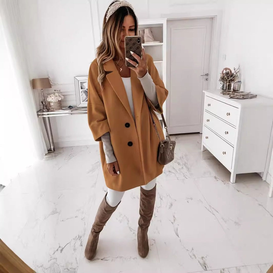 Sybil Casual Coat with Oversized