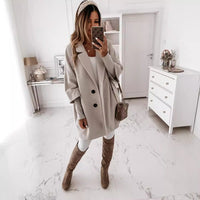 Sybil Casual Coat with Oversized