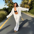 Sylvie Casual Linen Top