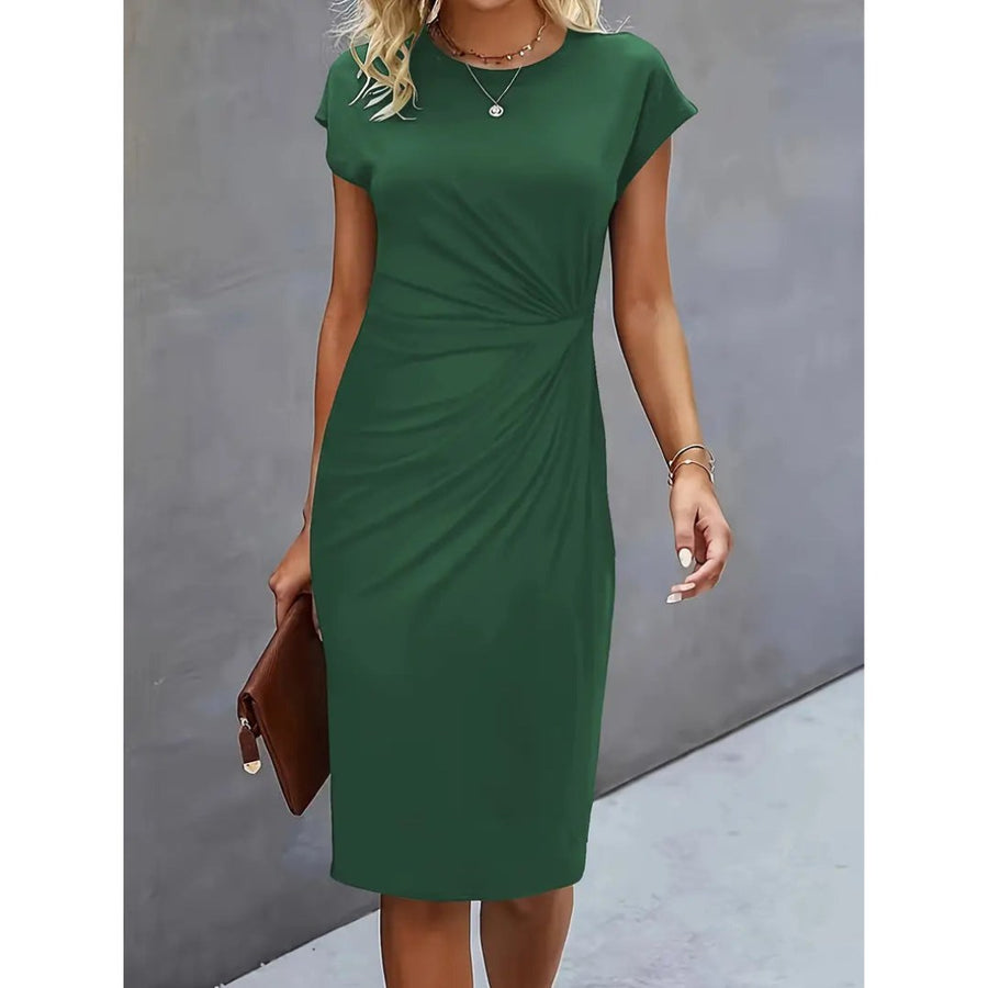 Sylvie Dress in Dark Green