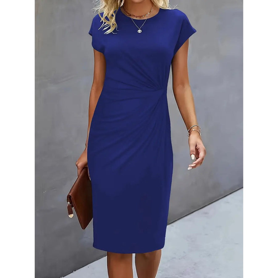 Sylvie Dress in Navy
