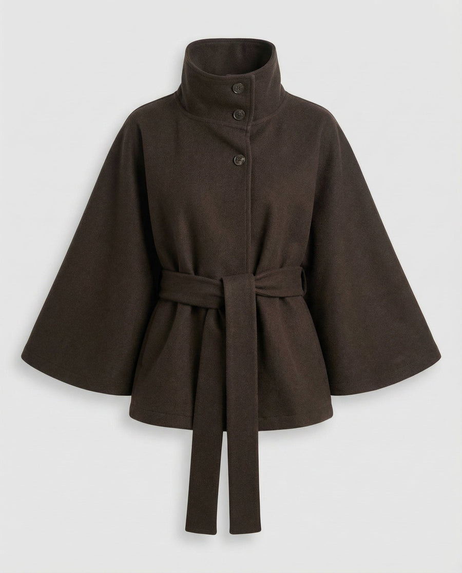 Sylvie Elegant Jacket in Brown