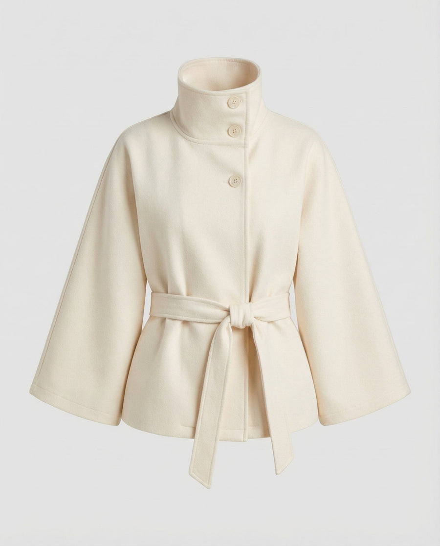 Sylvie Elegant Jacket in White