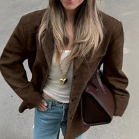 Sylvie Elegant Leather Jacket