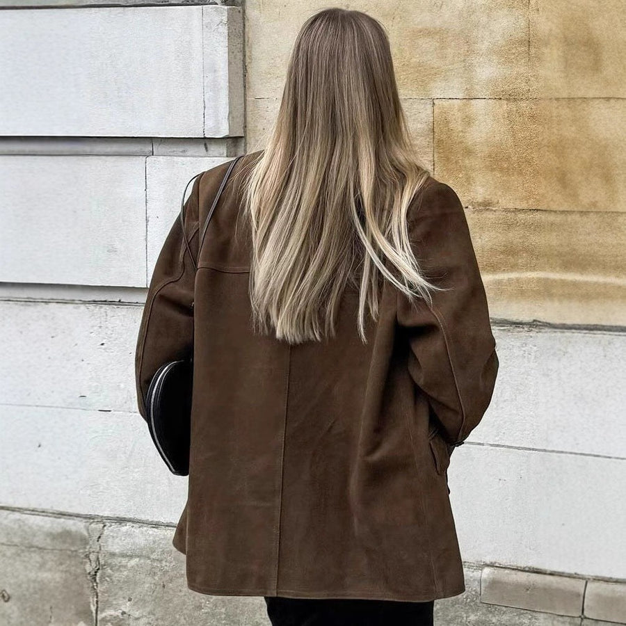 Sylvie Elegant Leather Jacket