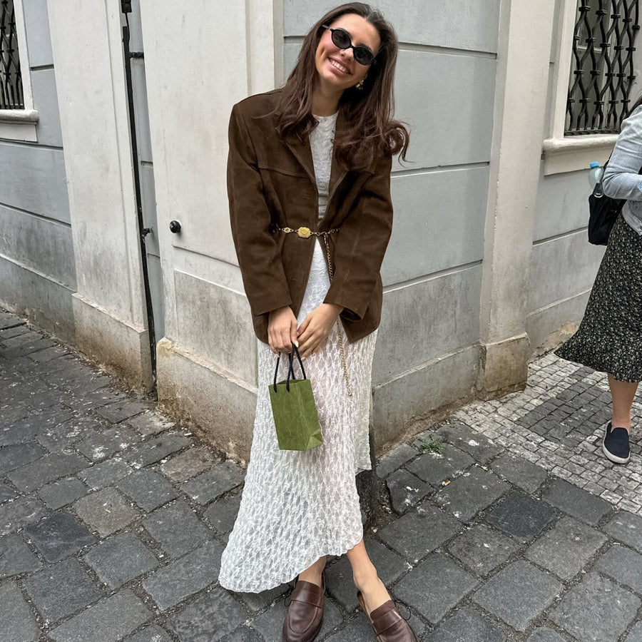 Sylvie Elegant Leather Jacket