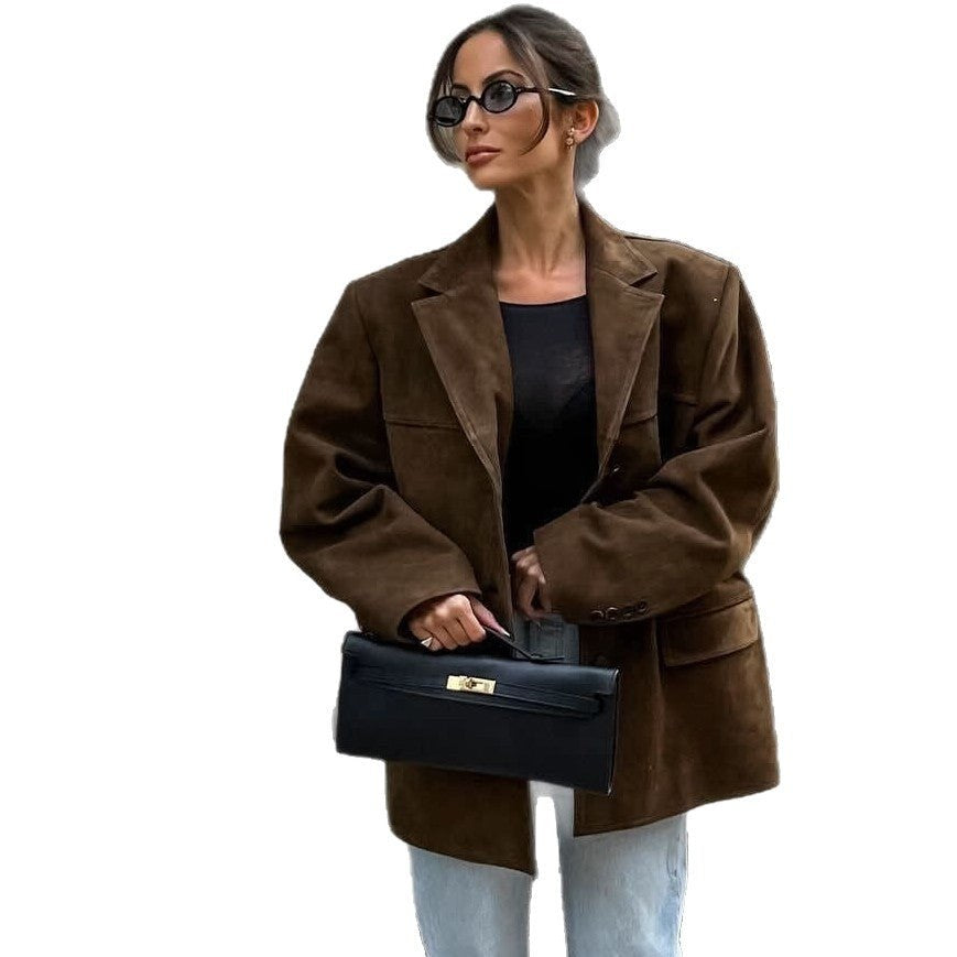 Sylvie Elegant Leather Jacket