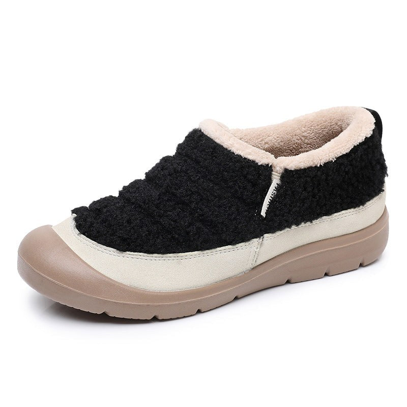 Sylvie Warm Shoes in Black