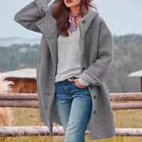 Tabitha Casual Coat with Pockets and Oversized