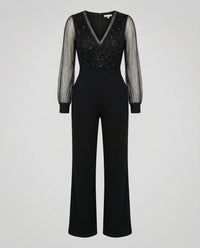 Tabitha Casual Jumpsuit in Black