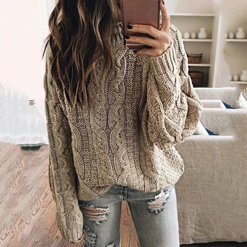 Tabitha Knit Sweater in Khaki