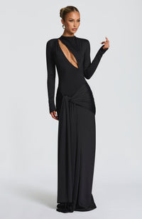 Samara Maxi Dress – Black