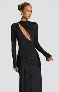Samara Maxi Dress – Black