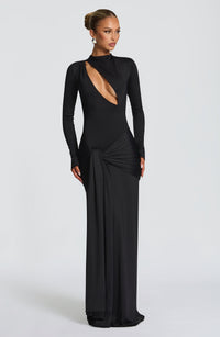 Samara Maxi Dress – Black
