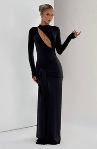 Samara Maxi Dress – Black