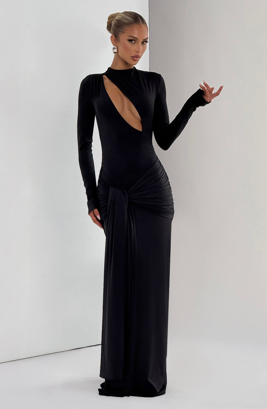 Samara Maxi Dress – Black