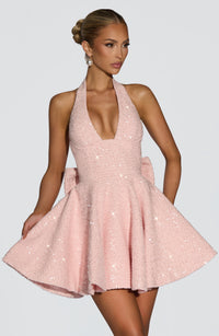 Capri Mini Dress – Blush