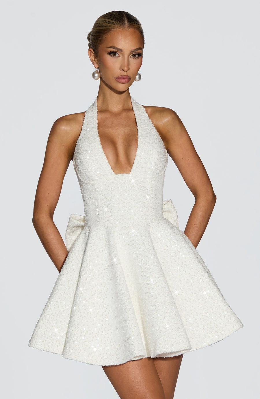 Capri Mini Dress – Ivory