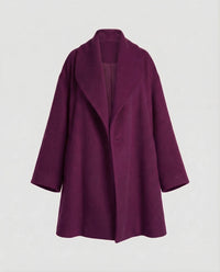 Talia Jacket with Crew Neck in Purple