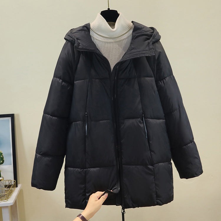 Talia Jacket with Zip Front and Pockets in Black