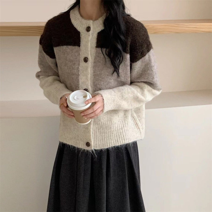 Talia Knit Cardigan with Button Front