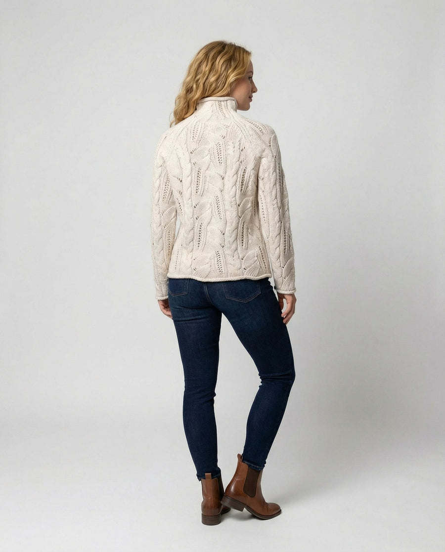 Talia Sweater in Beige