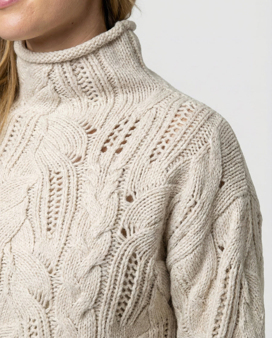 Talia Sweater in Beige
