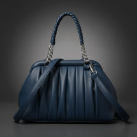 Talia Top Handle Bag in Cobalt Blue
