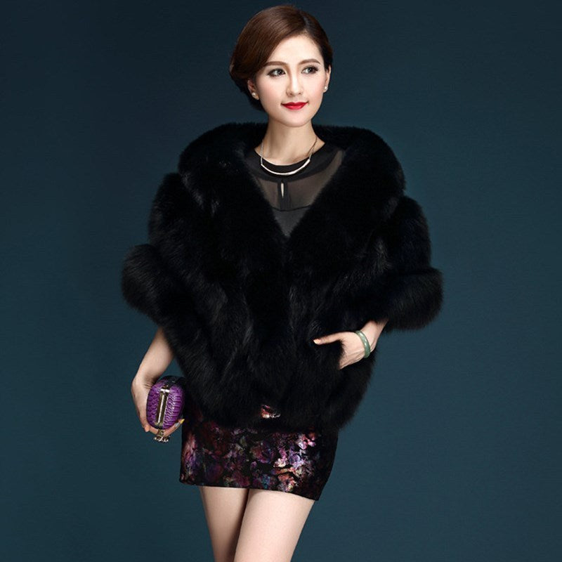 Tamara Elegant Shawl in Black