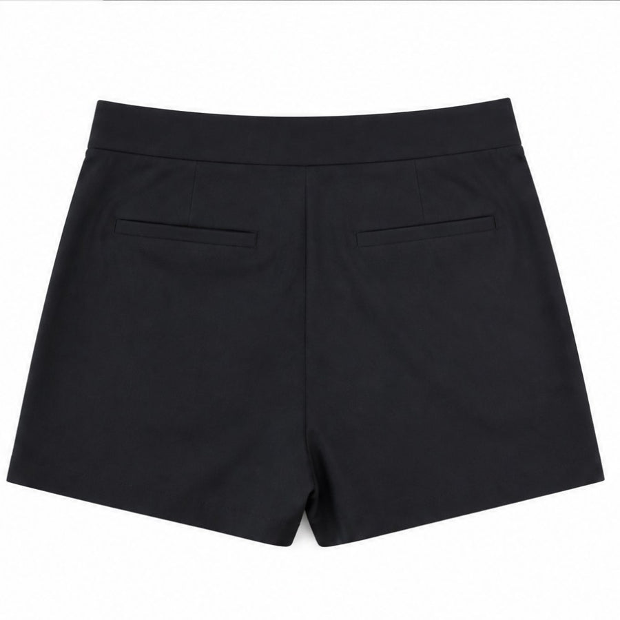 Tamara Women's High-Waisted Shorts with Pockets