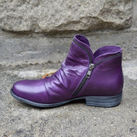 Tamsin Boots in Purple