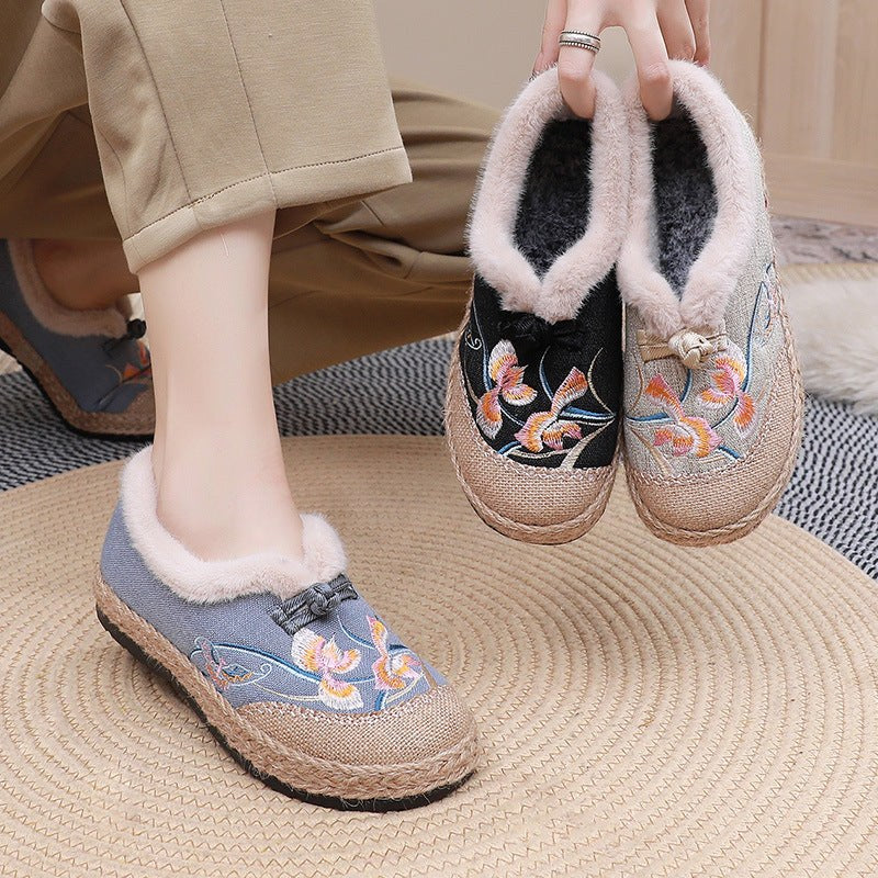 Tamsin Elegant Shoes with Embroidery
